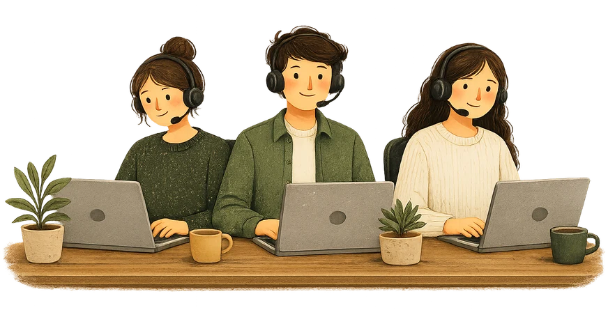 Cremation Club support team