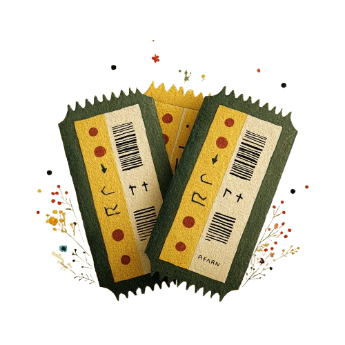 Event tickets illustration