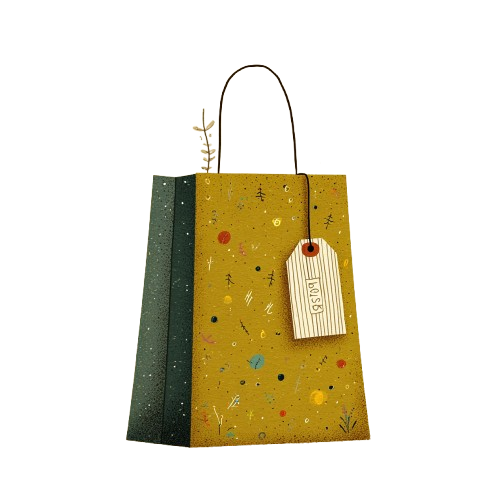 Shopping bag illustration